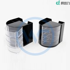 得培力(Depli) D-910 多功能简约塑料笔筒 黑色