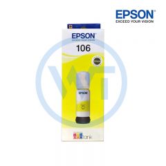 爱普生 106原装墨水 适用爱普生 L7188/L7180/L7160/ET-7750 黄色 70ml