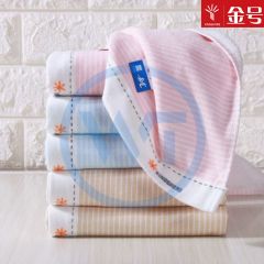 金号 GA1498 纯棉提缎毛巾/手巾（76*34cm）颜色随机