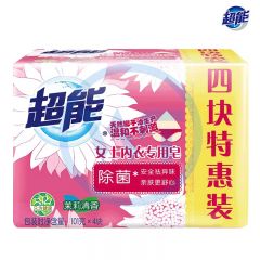 超能 5503 女士内衣专用皂茉莉清香101g*4/包（新老包装随机）