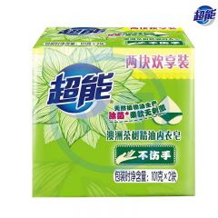 超能 9556 澳洲茶树精油内衣皂101g*2/包（包装随机）
