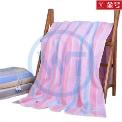 金号 GA3087 纯棉浴巾/毛巾（140*27cm）颜色随机