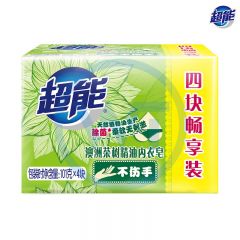 超能 9563 澳洲茶树精油内衣皂101g*4块/包 包装随机