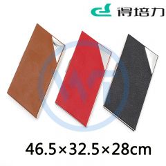得培力(Depli) D-201 高档皮质名片盒 红色