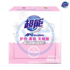 超能 8771 浪漫樱花香水透明皂洗衣皂160g 包装随机