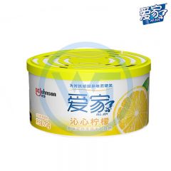 爱家 0661 固体清新剂（沁心柠檬）70g