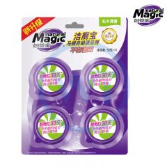 妙管家 0046 洁厕宝 马桶自动清洁剂（松木清香）50g*4/卡