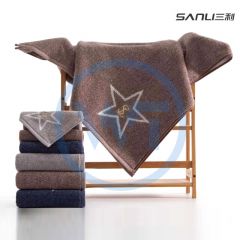 三利 3423 AB纱星星系列 纯棉毛巾/浴巾 73*141cm 颜色随机