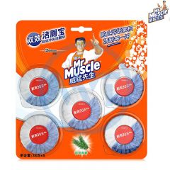 威猛先生 5605 洁厕宝/洁厕块百草青香 五粒/卡