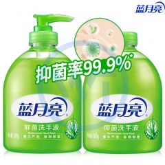 蓝月亮 0496 芦荟抑菌洗手液（500g+500g瓶装补充装）