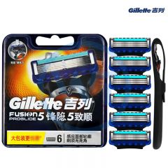 吉列 7358 锋隐致顺刀头 6刀头/盒 包装随机