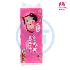 小宝贝 4959 妈妈的爱空芯卫生纸4层1800g 12卷/提
