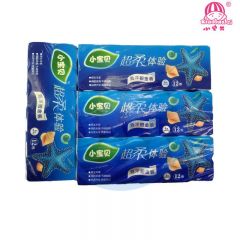 小宝贝 4904 空心卫生纸4层1800g 12卷/提