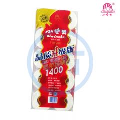 小宝贝 0262 4层空芯卫生纸1400g 10卷/提