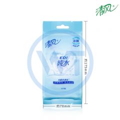 清风 8417 EDI纯水小包湿巾 10片/包