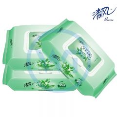 清风 8300 草本杀菌湿巾 80片/包