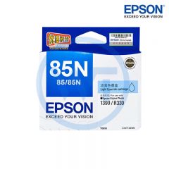爱普生 85原装墨盒 T0855浅青色 适用爱普生 PHOTO1390/R330 约810页