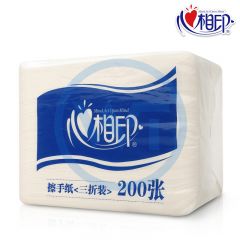 心相印 CS001 擦手纸/商务用纸 单层200张/包 20包/件
