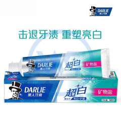 黑人 2560 超白矿物盐牙膏 140g