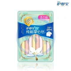 护舒宝 3232 纯棉卫生巾掌心包日用240mm 10片包装随机