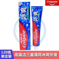 高露洁 8289 冰爽三重薄荷牙膏120g