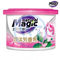 妙管家 0312 固体芳香剂（玫瑰花香）120g/盒