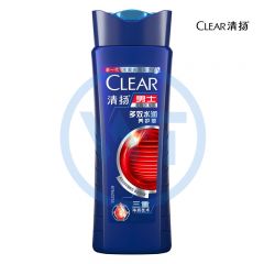 清扬 3723 男士去屑洗发露多效水润养护型蓝瓶175g
