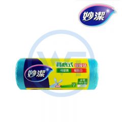 妙洁 0366 加厚背心式垃圾袋50CM*70CM 20只/卷