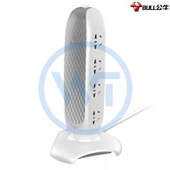 公牛 GN-V1060 6位立式过载保护插座/插排总控 1.8米