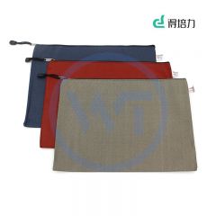 得培力(Depli) D-74 A4商务条纹收纳袋 颜色随机