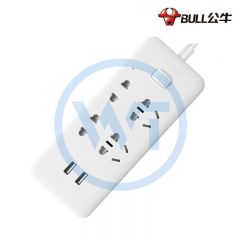 公牛 GN-UUA124 6位插座/插排总控（4位+2USB） 1.5米