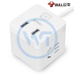 公牛 GNV-UUB122 小魔方插座/插排/接线板总控 1.5米