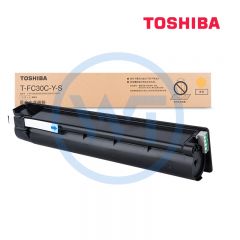 东芝 T-FC30C-Y-S黄色小容量墨粉盒 适用东芝 eS2050C/2550C/2051C/2551C 约3000页