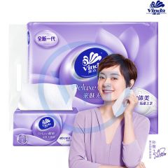 维达 V2885B 面巾纸抽立体美3层S码（110抽*10包）/提
