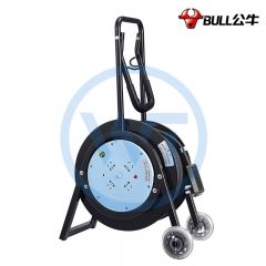 公牛 GN-805D 四位五孔移动电缆/线盘2.5m²总控 50米