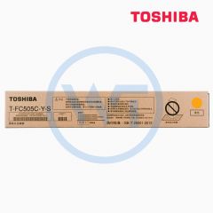 东芝 T-FC505C-Y-S黄色小容量墨粉盒 适用东芝 2000AC/2500AC/2505AC/3005AC/3505AC/4505AC/5005AC 约3000页