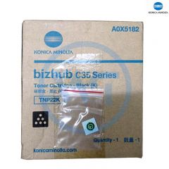 柯尼卡美能达 TNP-22K黑色墨粉盒 适用美能达C35 5000页