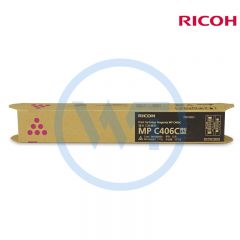 理光 MPC406C 红色碳粉盒/墨粉盒 适用MP C406ZSP/MP C407SP 约8000页