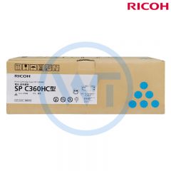 理光 SP C360HC 蓝色大容量粉盒 适用理光SP C360DNw/C360SFNw 5000页