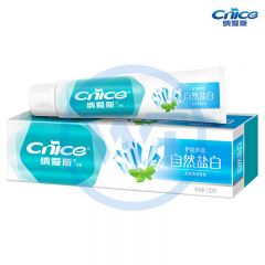 纳爱斯 9204 牙膏 自然盐白 120g/支