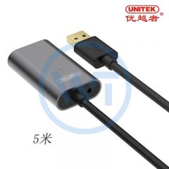 优越者 Y-3004BK USB3.0信号放大延长线  5米