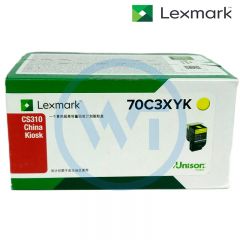 利盟 70C3XYK黄色粉盒 适用利盟CS310DN/410/510 约4000页