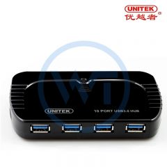 优越者 Y-3112 USB3.0 10口分线器 0.8米