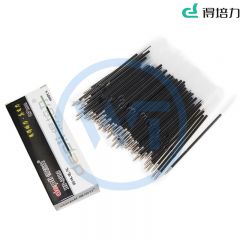 得培力(Depli) D-3005 圆珠笔替芯 0.7mm 100支/盒 黑色