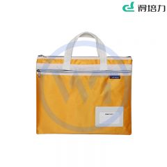 得培力(Depli) D-838 B4 高档文件包 黄色
