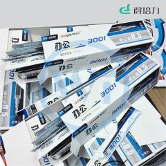 得培力(Depli) D-3001 中性笔替芯 0.5mm 20支/盒 红色