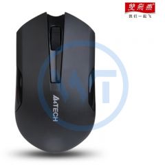 双飞燕 G3-200N 办公/家用光电游戏无线鼠标 黑色