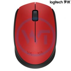 罗技 M170 无线鼠标（USB接收器） 红色