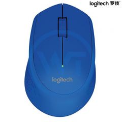 罗技 M280 无线办公鼠标（USB接收器）蓝色