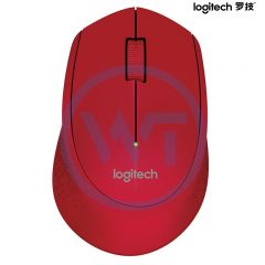 罗技 M280 无线办公鼠标（USB接收器）红色